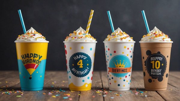 Boostez votre anniversaire avec des gobelets personnalisés uniques !